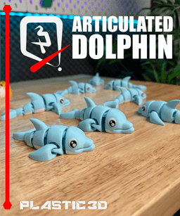 Articulated Dolphin 3d model