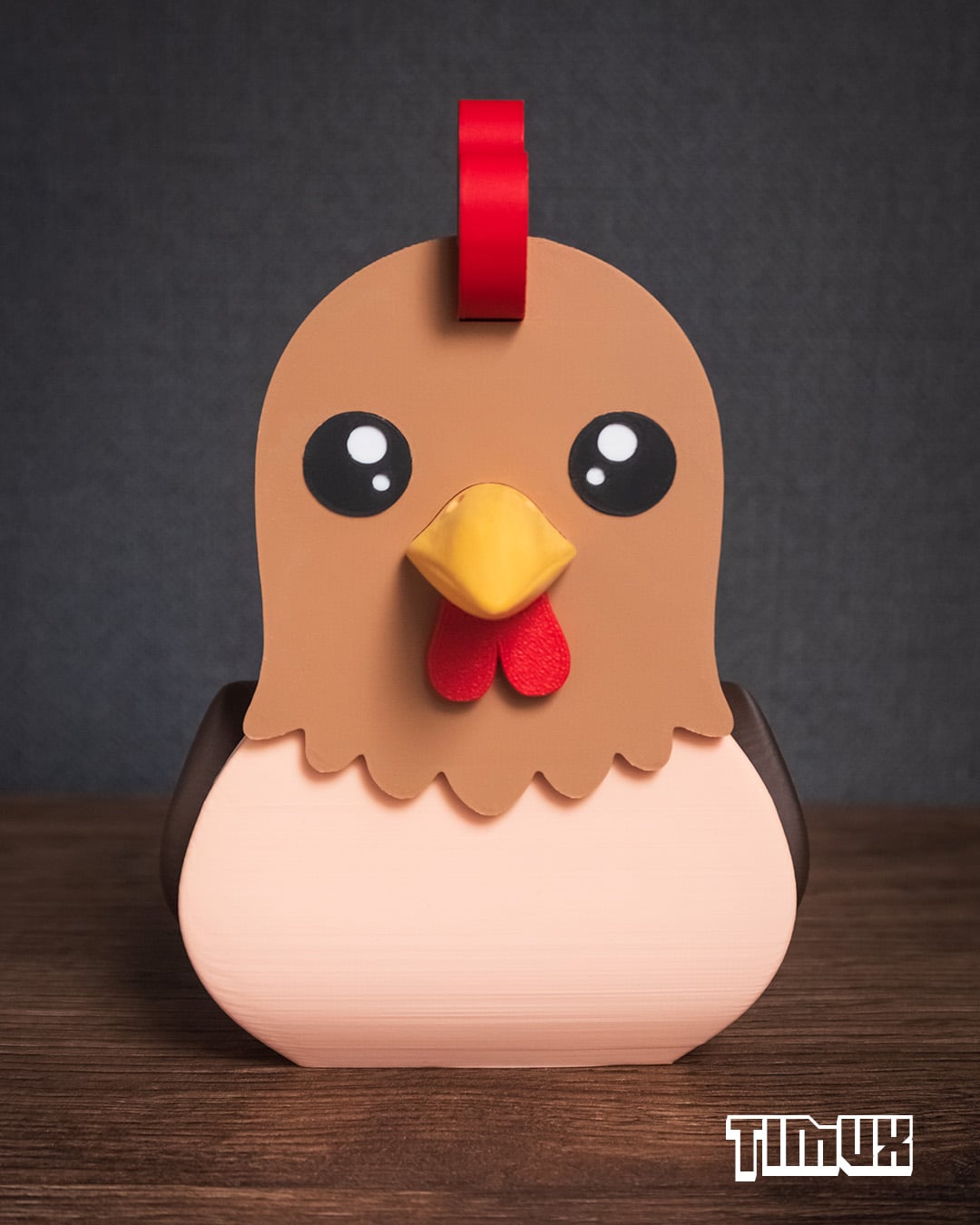 CHICKEN GLASSES HOLDER 3d model