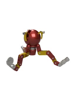 Fallout Mister Handy - Print-in-Place 3d model