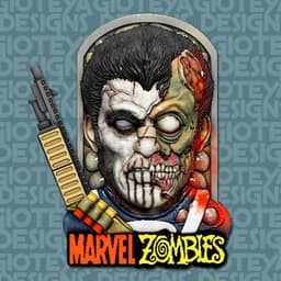 Marvel Zombies The Punisher 3d model