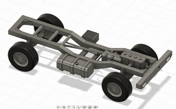 Mercedes Benz Unimog 435 1 12 Scale 3d model