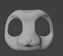 kemono x toony head base 3d model