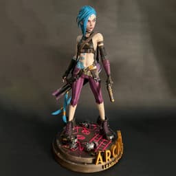 Jinx Arcane 3d model