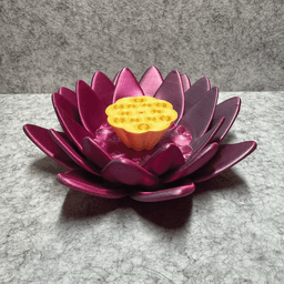 Lotus Flower Incense Holder 3d model