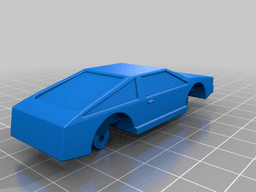 Rollable Small Car 3d model