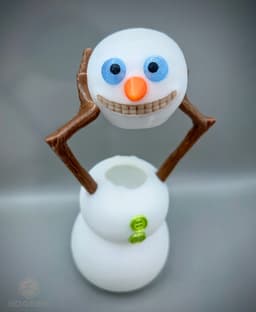 Decapitated Snowman 3d model