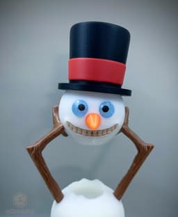 Decapitated Snowman 3d model