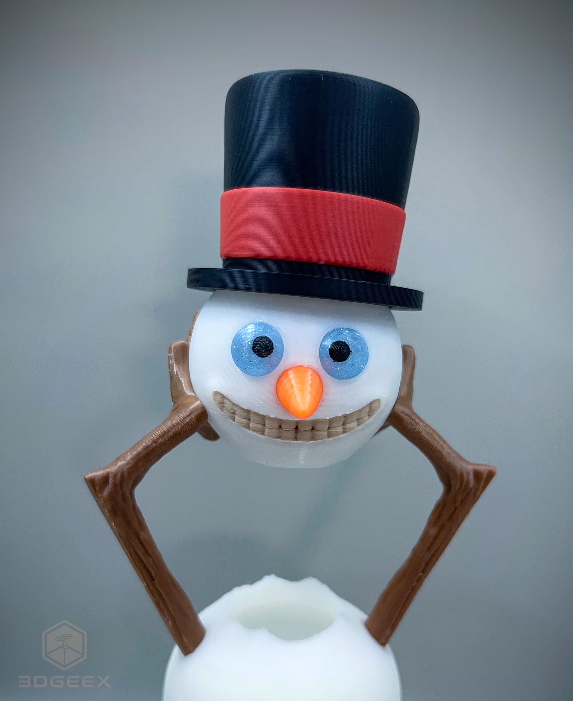 Decapitated Snowman 3d model