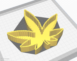Cannabis Decoration 3d model