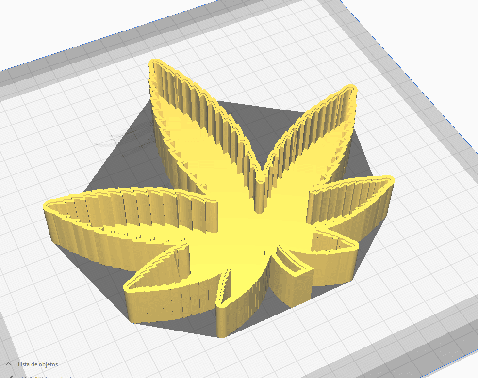 Cannabis Decoration 3d model