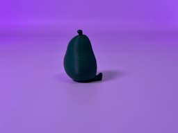 Avocado fruit & veggie buddy 3d model