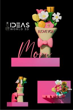 Mother’s Day & Birthday Gift 3d model
