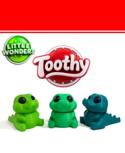 Toothy Baby Croc 3d model