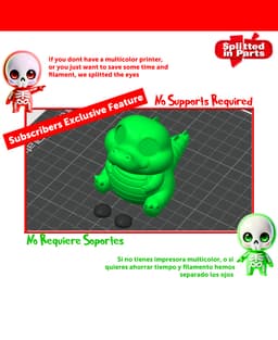 Toothy Baby Croc 3d model