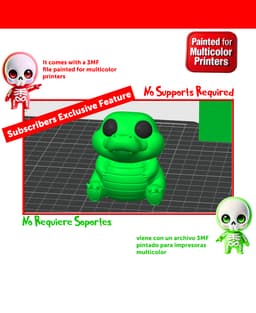 Toothy Baby Croc 3d model