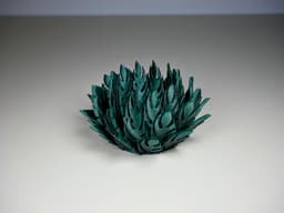 Monstera Bowl or Tealight Holder 3d model
