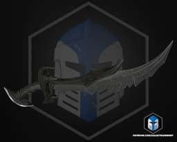 Daedric Sword - 3D Print Files 3d model