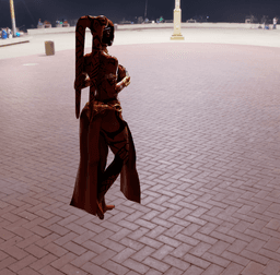 Twilek Slave Woman 3d model