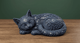 The Slumbering Cats Series: #2 3d model