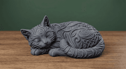 The Slumbering Cats Series: #2 3d model