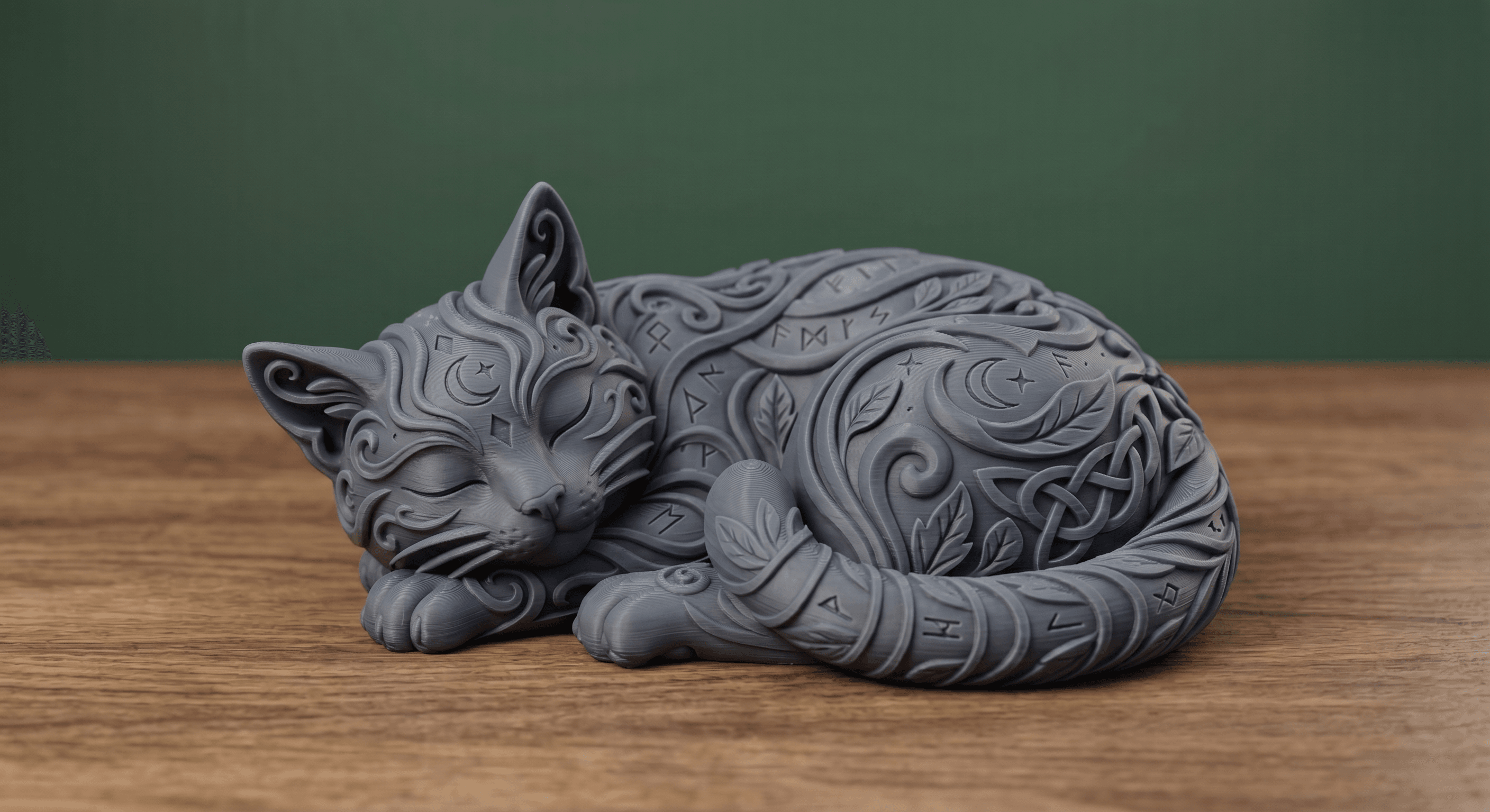 The Slumbering Cats Series: #2 3d model