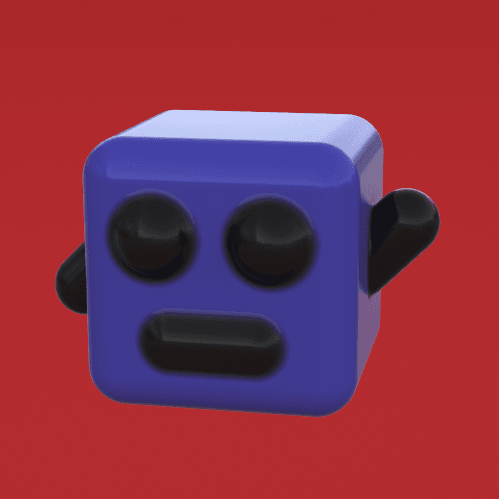Mr. Cube 3d model