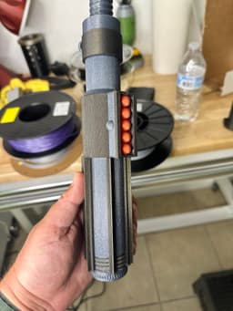 StarWars Darth Vader Pool Noodle Handle 3d model