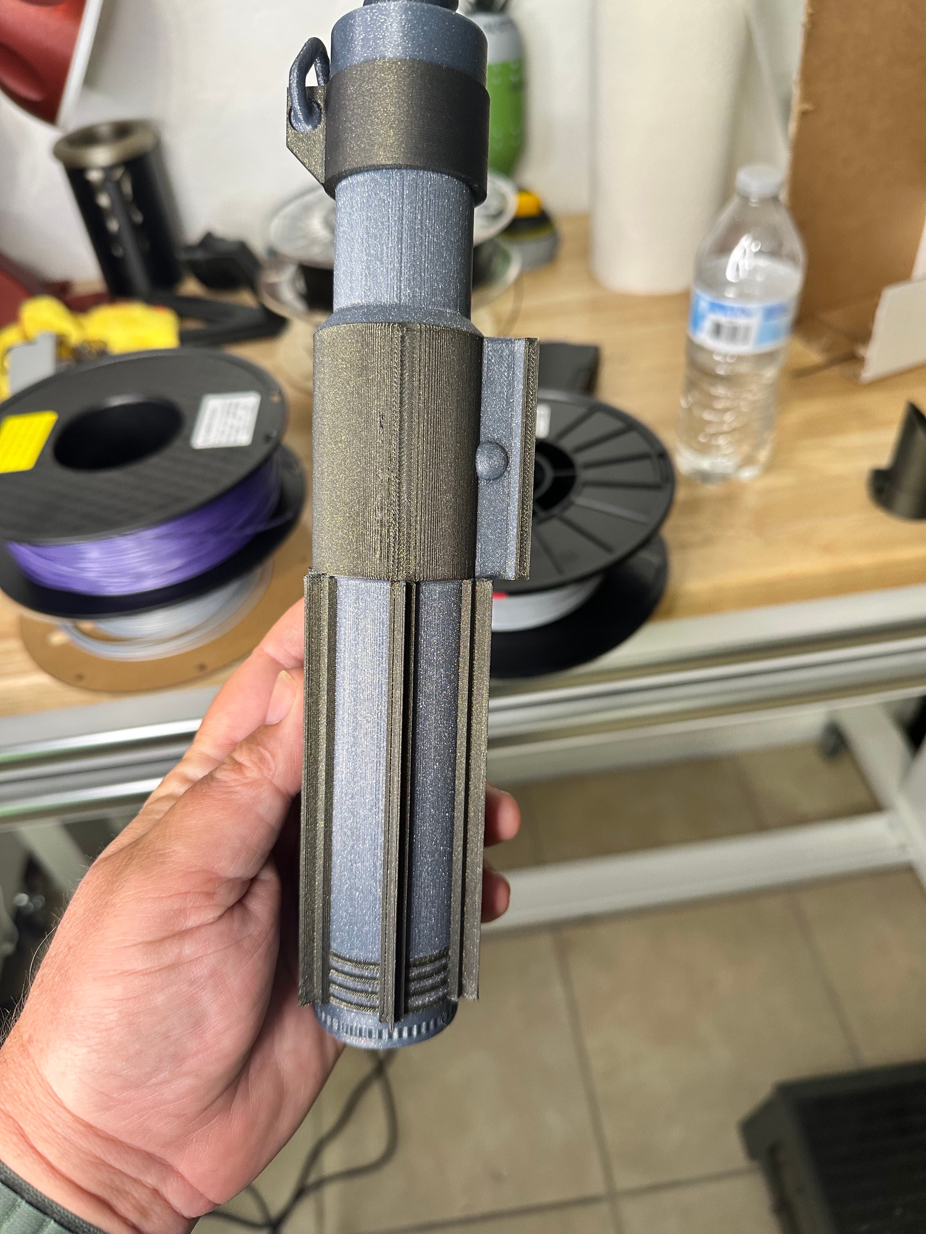 StarWars Darth Vader Pool Noodle Handle 3d model