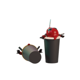 Deadpool Soda Can Cup 3d model