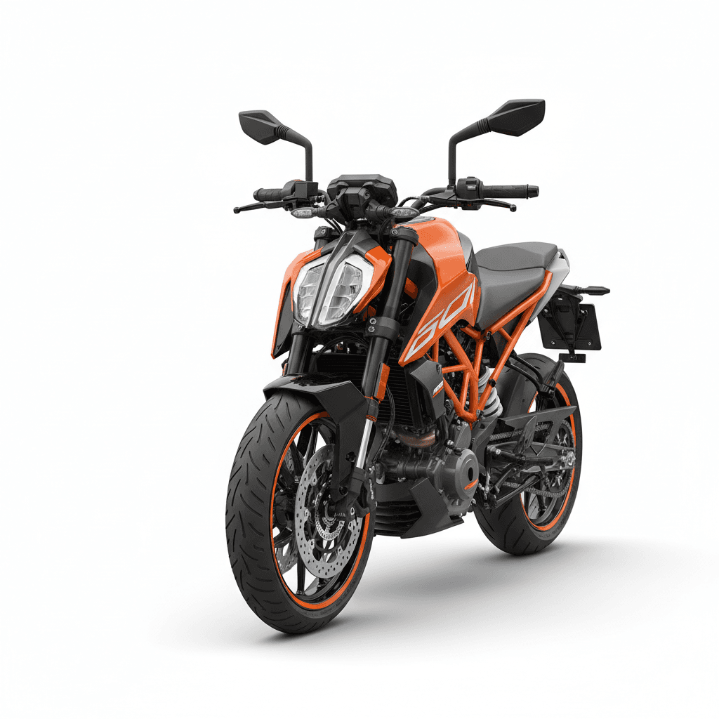 Motorcycle : KTM 125Duke Urban Naked Motorcycle 3d model