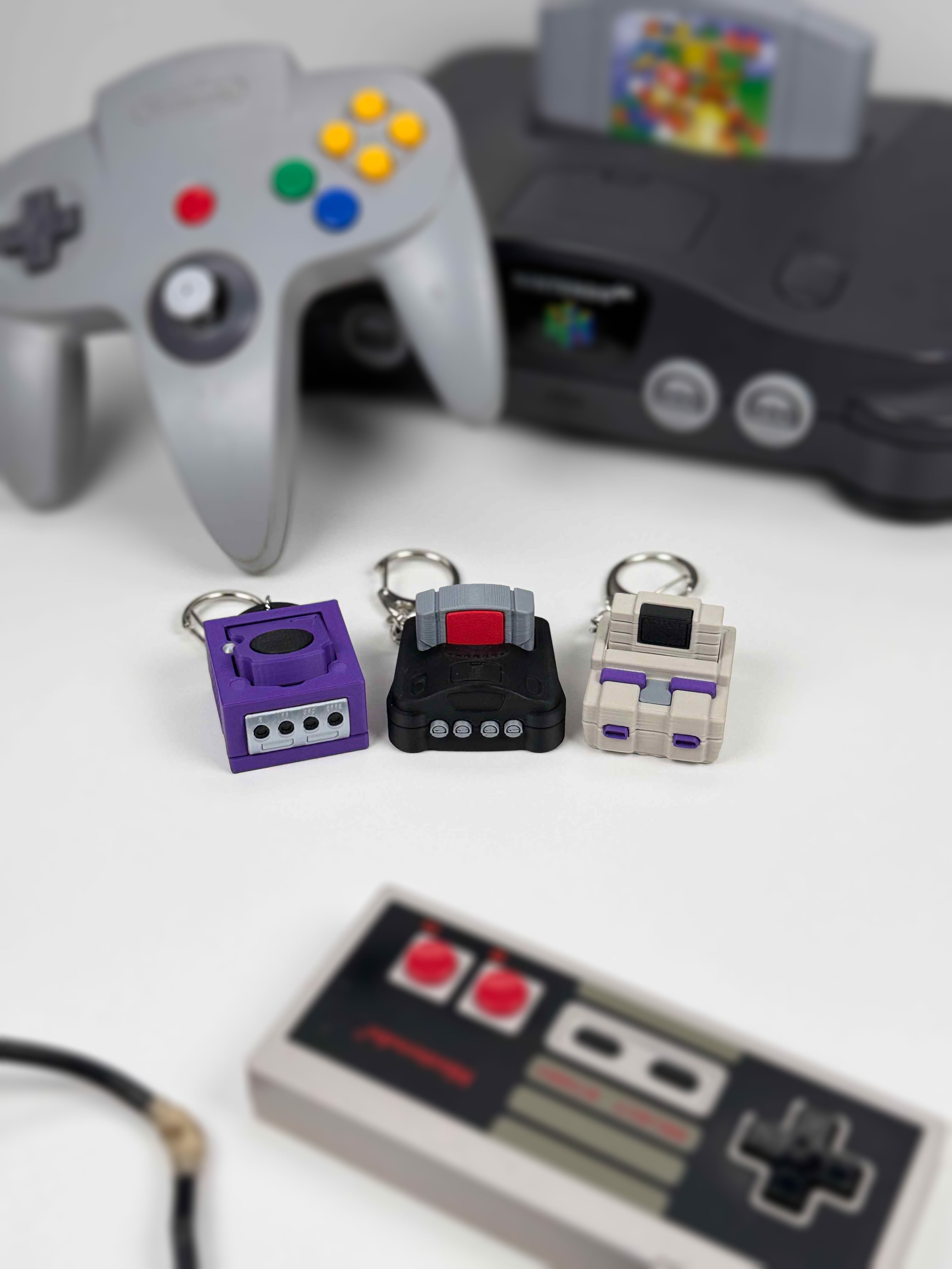 Retro Console Clickers 3d model