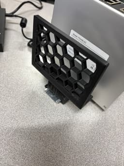 Edgerouter X SFP Din rail Mount 3d model