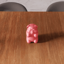 Gummy Bear Figurine - Candy Style 3d model