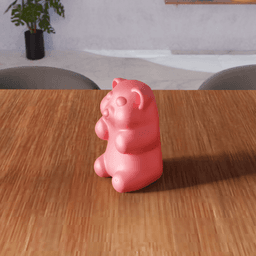 Gummy Bear Figurine - Candy Style 3d model