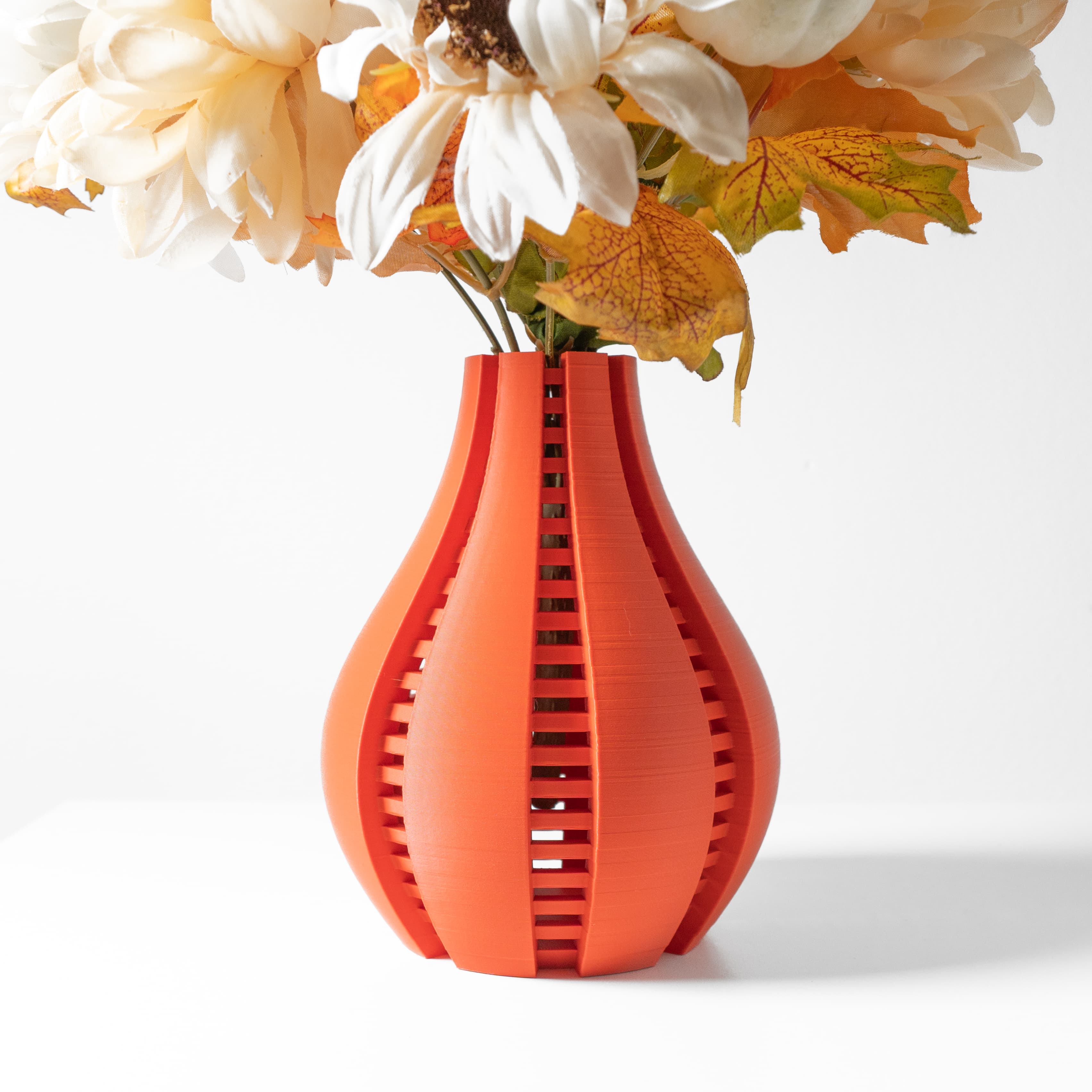 The Arik Vase, Modern and Unique Home Decor for Dried and Preserved Flower Arrangement | STL File 3d model