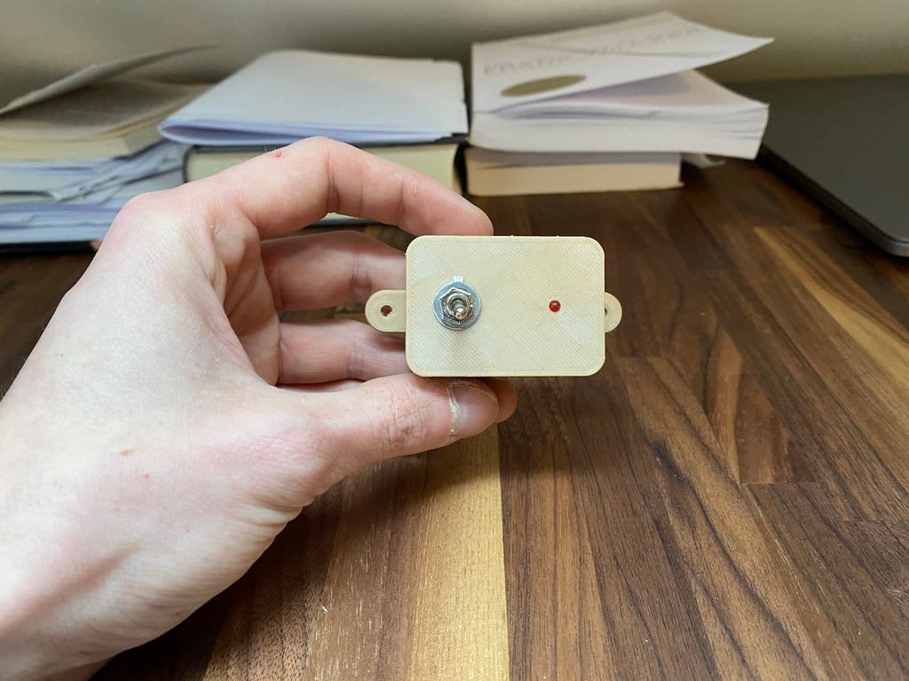 Switch with LED light/indicator 3d model