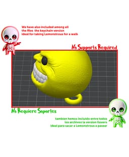 Lemonstrous. 3d model