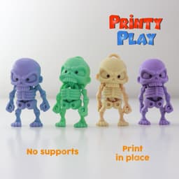 Grumpy Skeleton 3d model