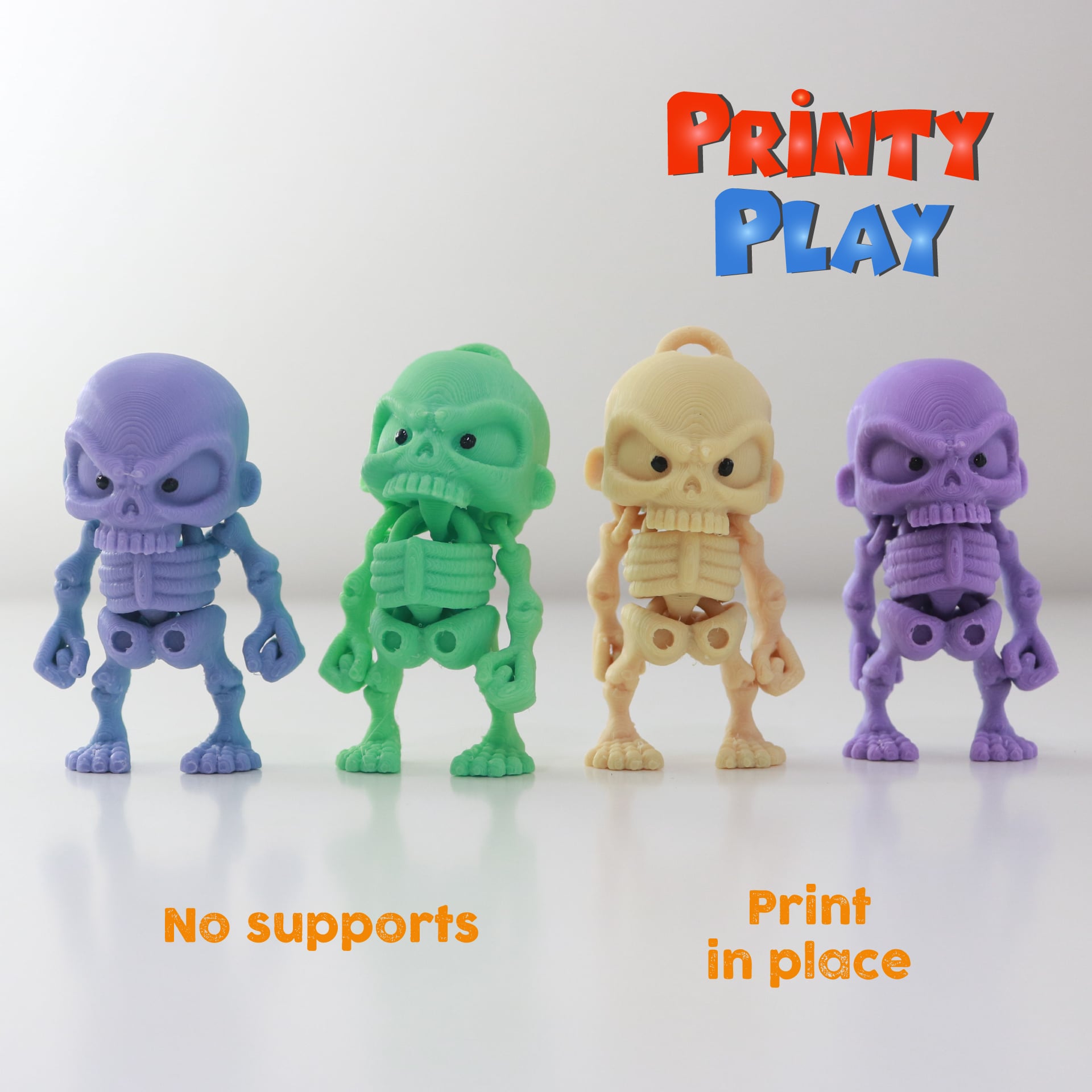 Grumpy Skeleton 3d model