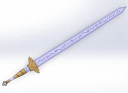 Demon Slayers Magic Sword 3d model
