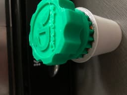 K-Cup® - CleanKup™ - Step 1: Puncturing the K-Cup® - 3d model