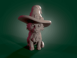 Magic Kitten.stl 3d model