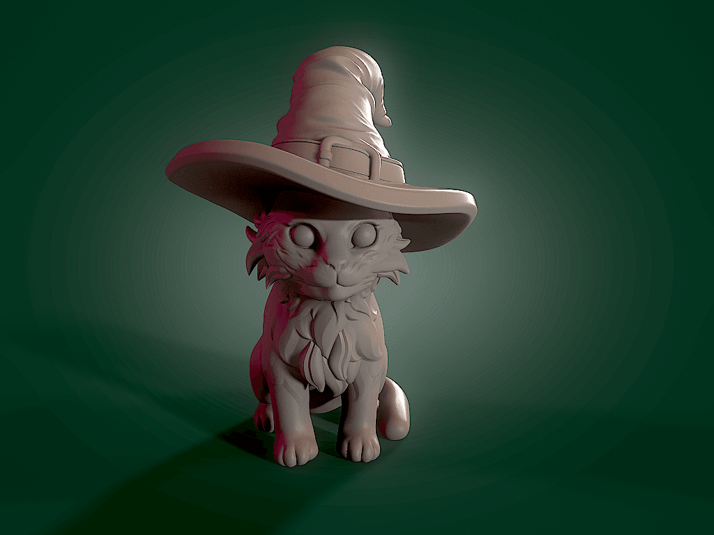 Magic Kitten.stl 3d model