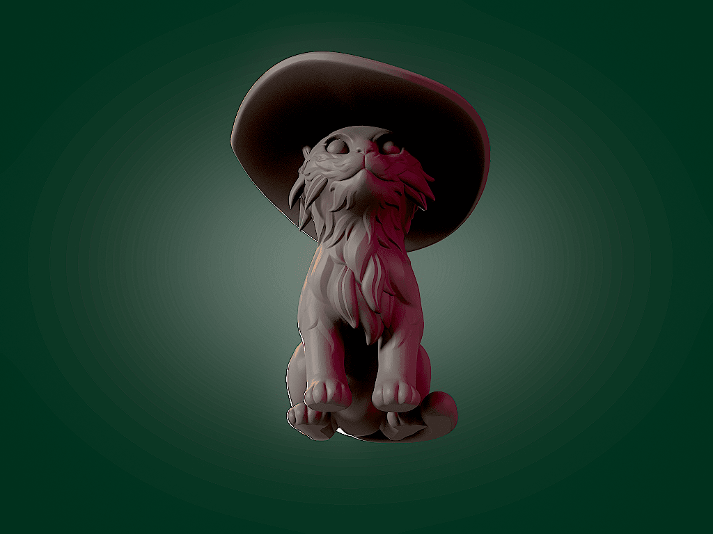Magic Kitten.stl 3d model