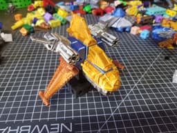 PrintABlok Starwing Articulated Spaceship Construction Toy 3d model