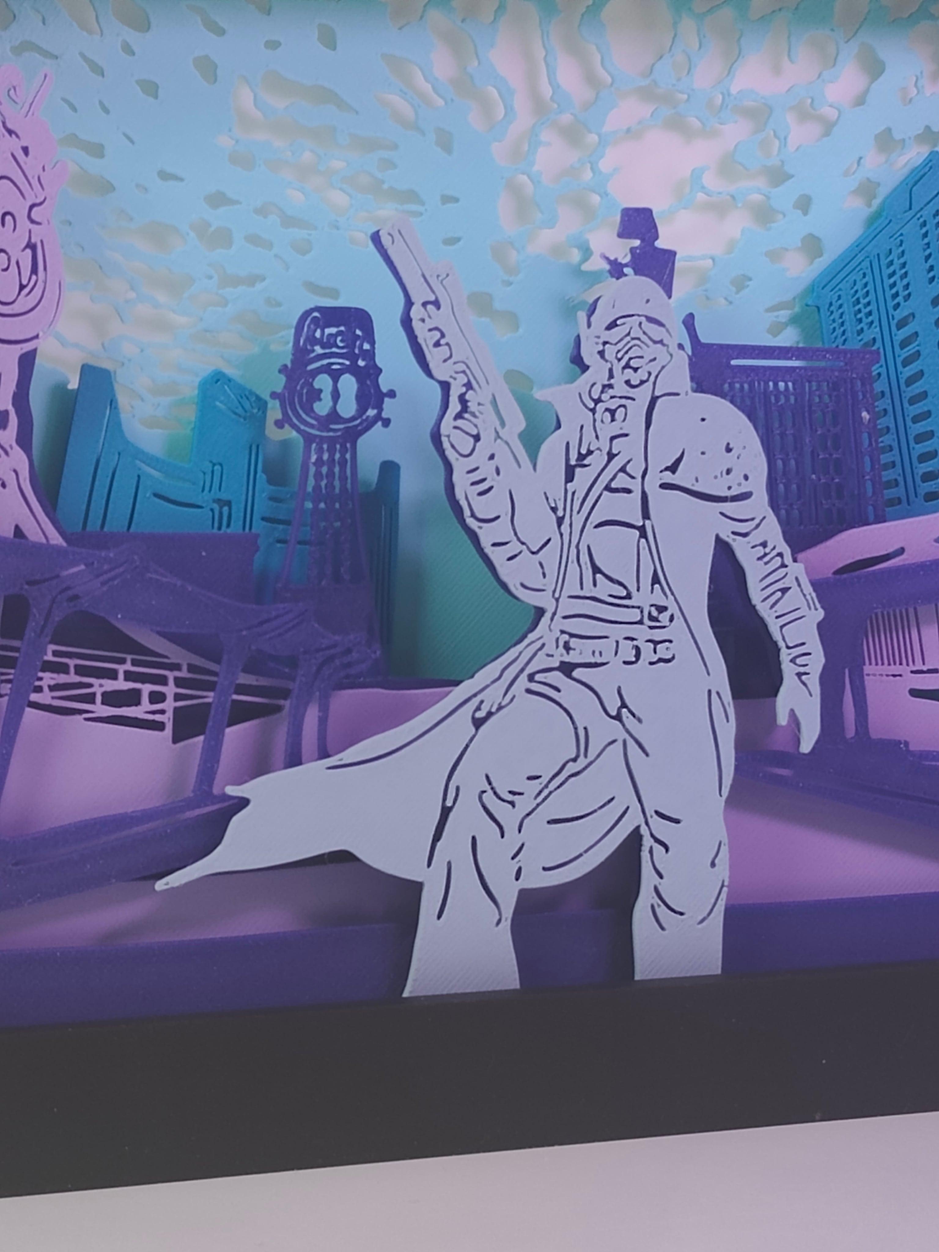 Fallout New Vegas Shadow Box 3d model