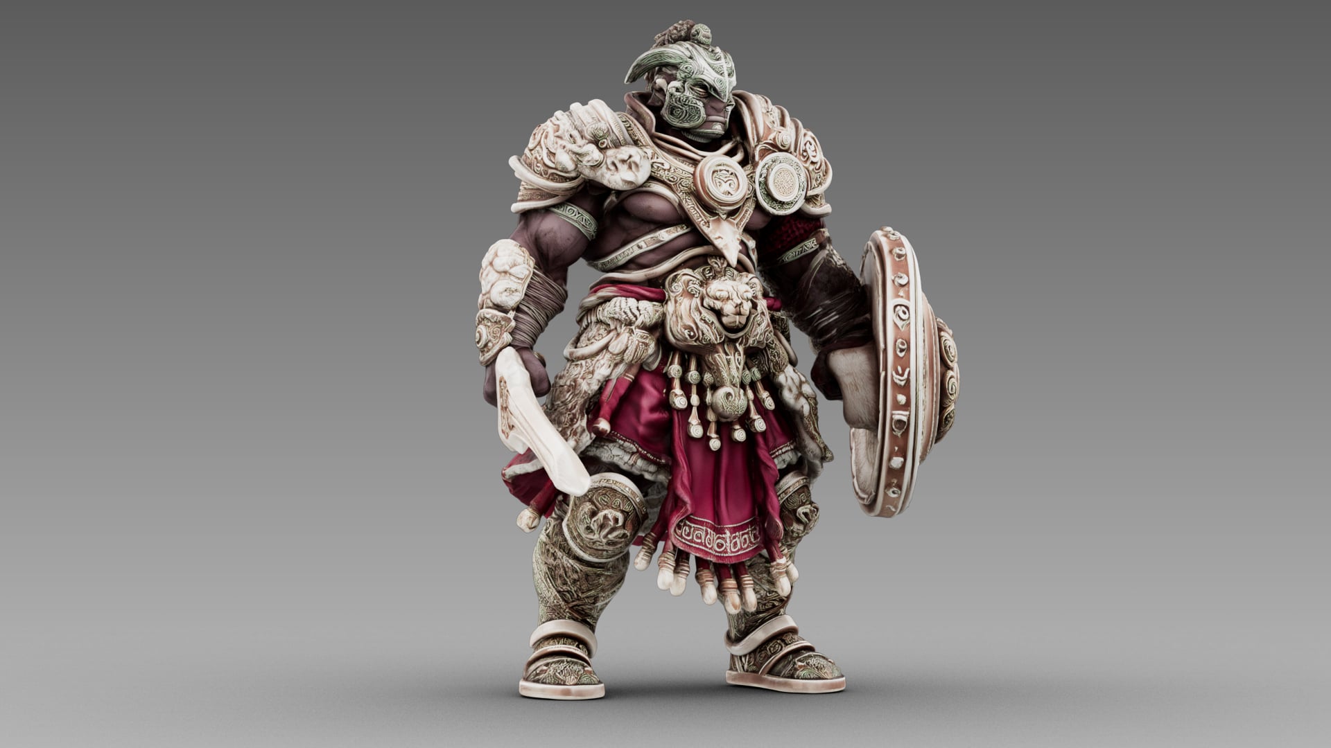 Stonebound Warlord 3d model