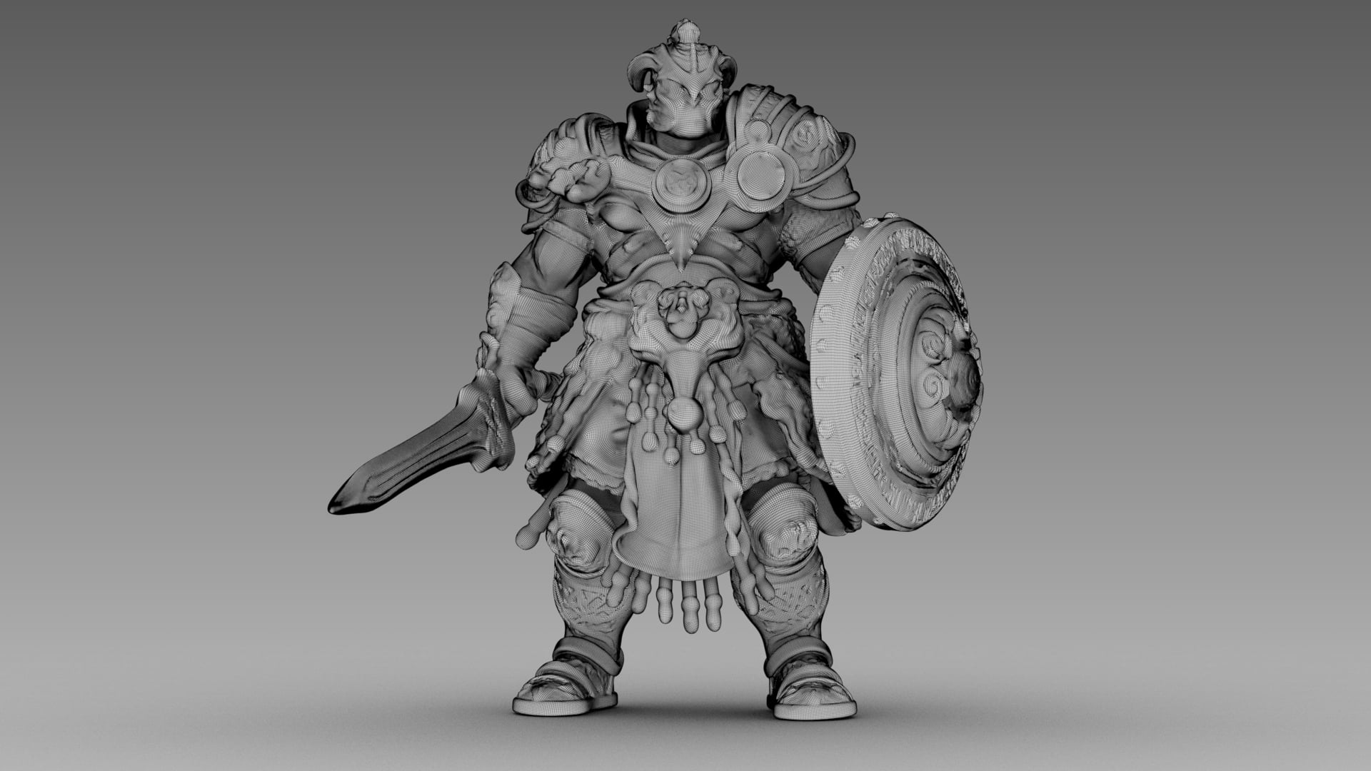 Stonebound Warlord 3d model