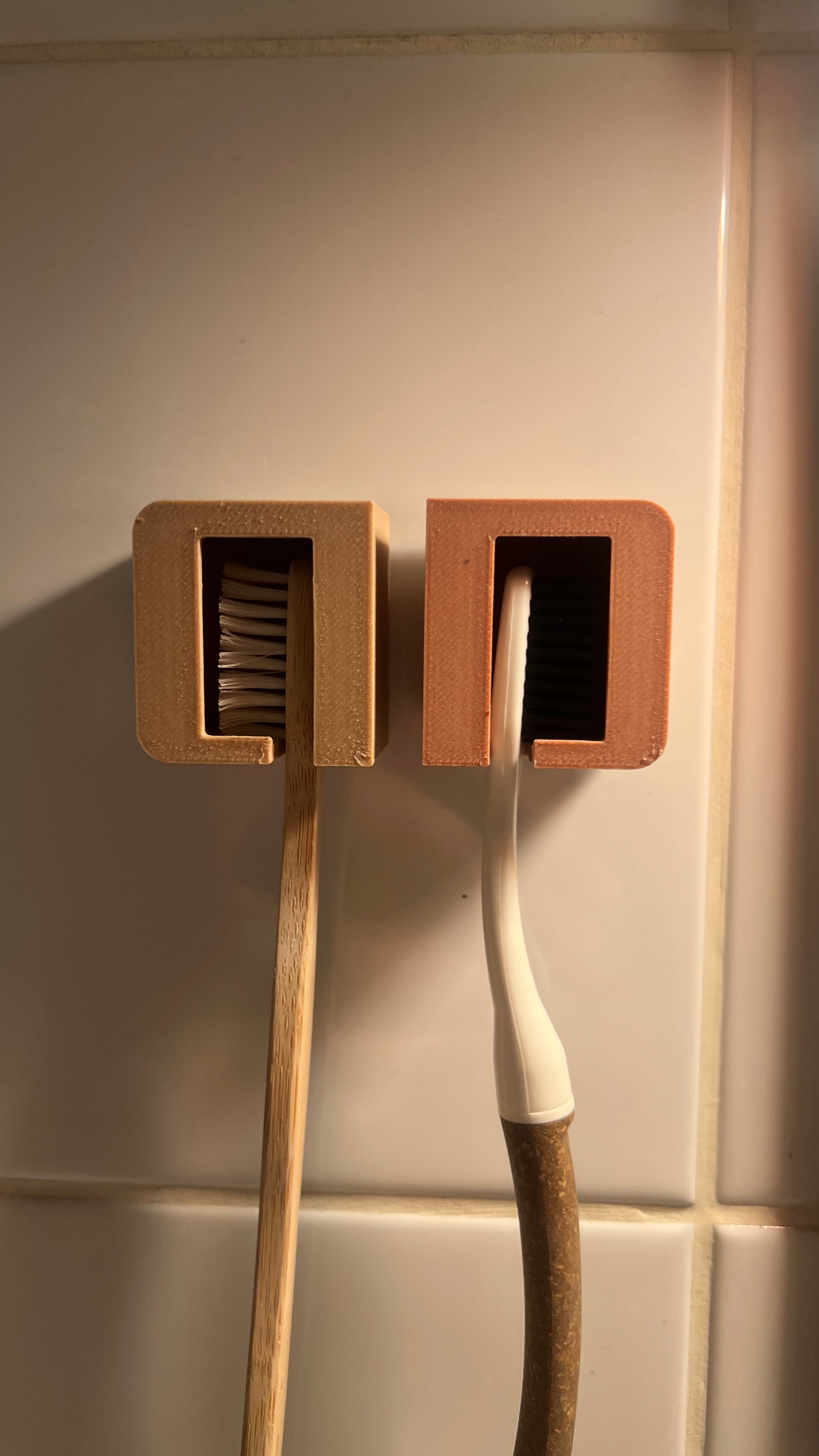 ToothBrush Wall Mount 3d model