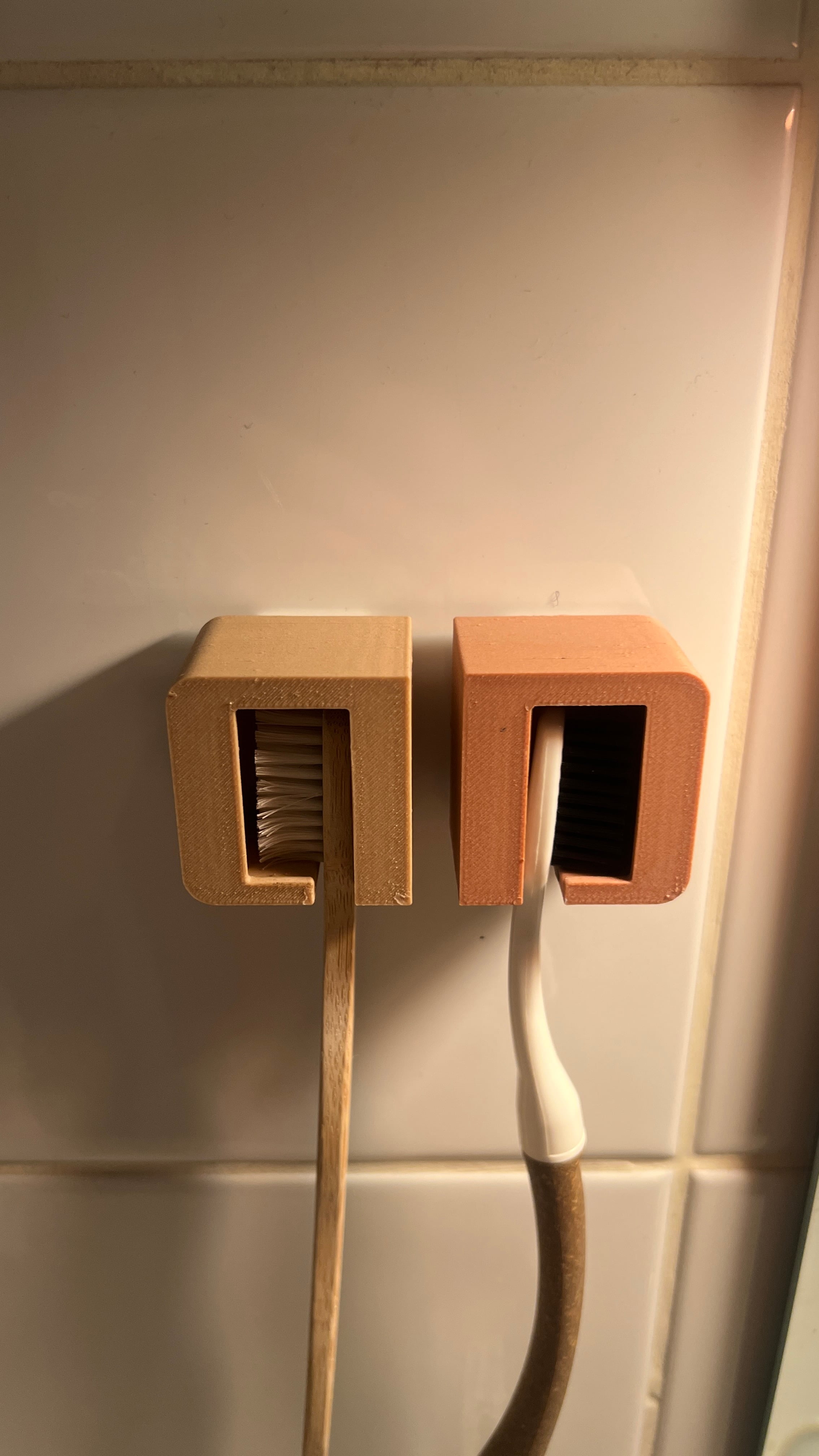 ToothBrush Wall Mount 3d model